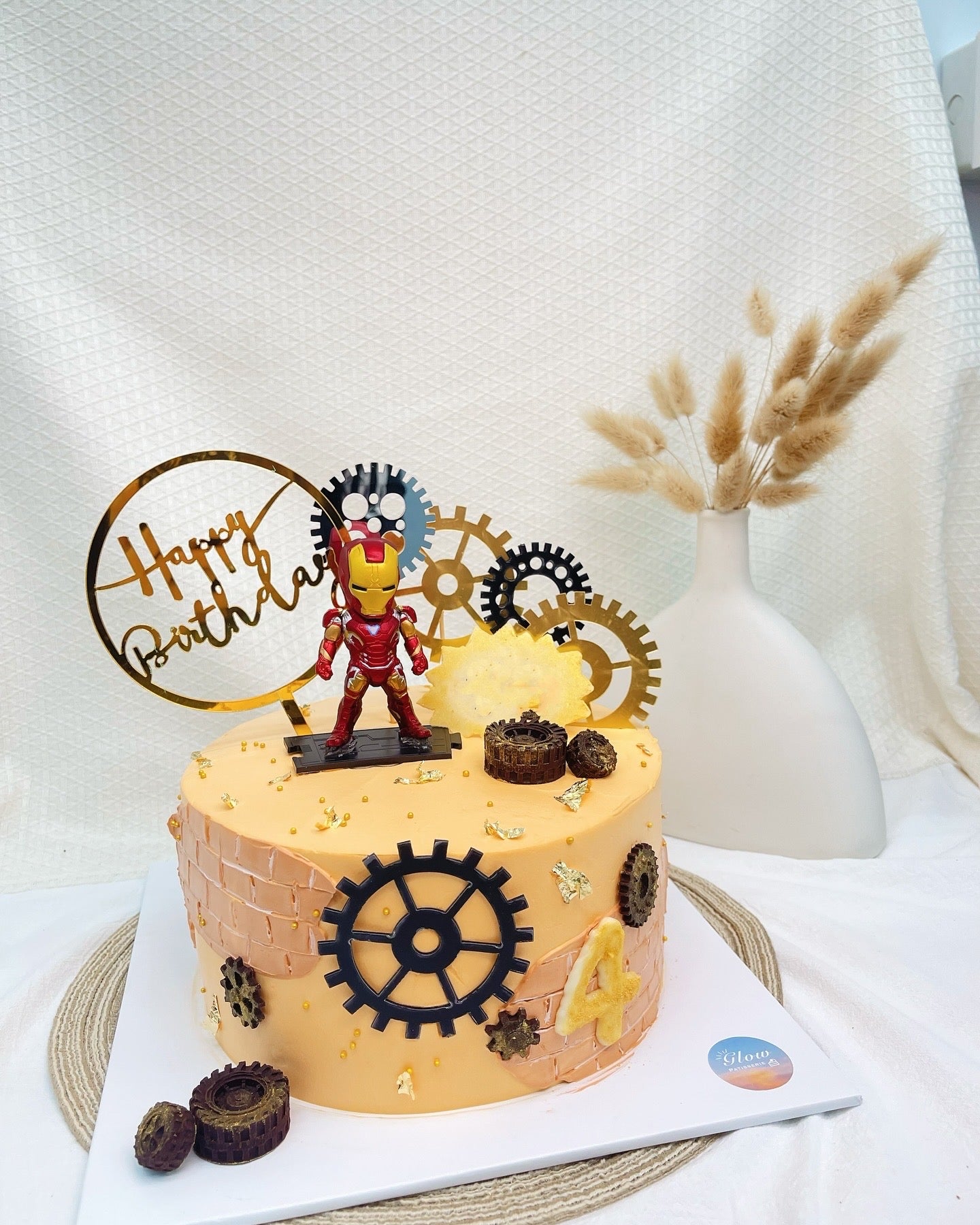 Iron Man 8”大蛋糕 客製蛋糕