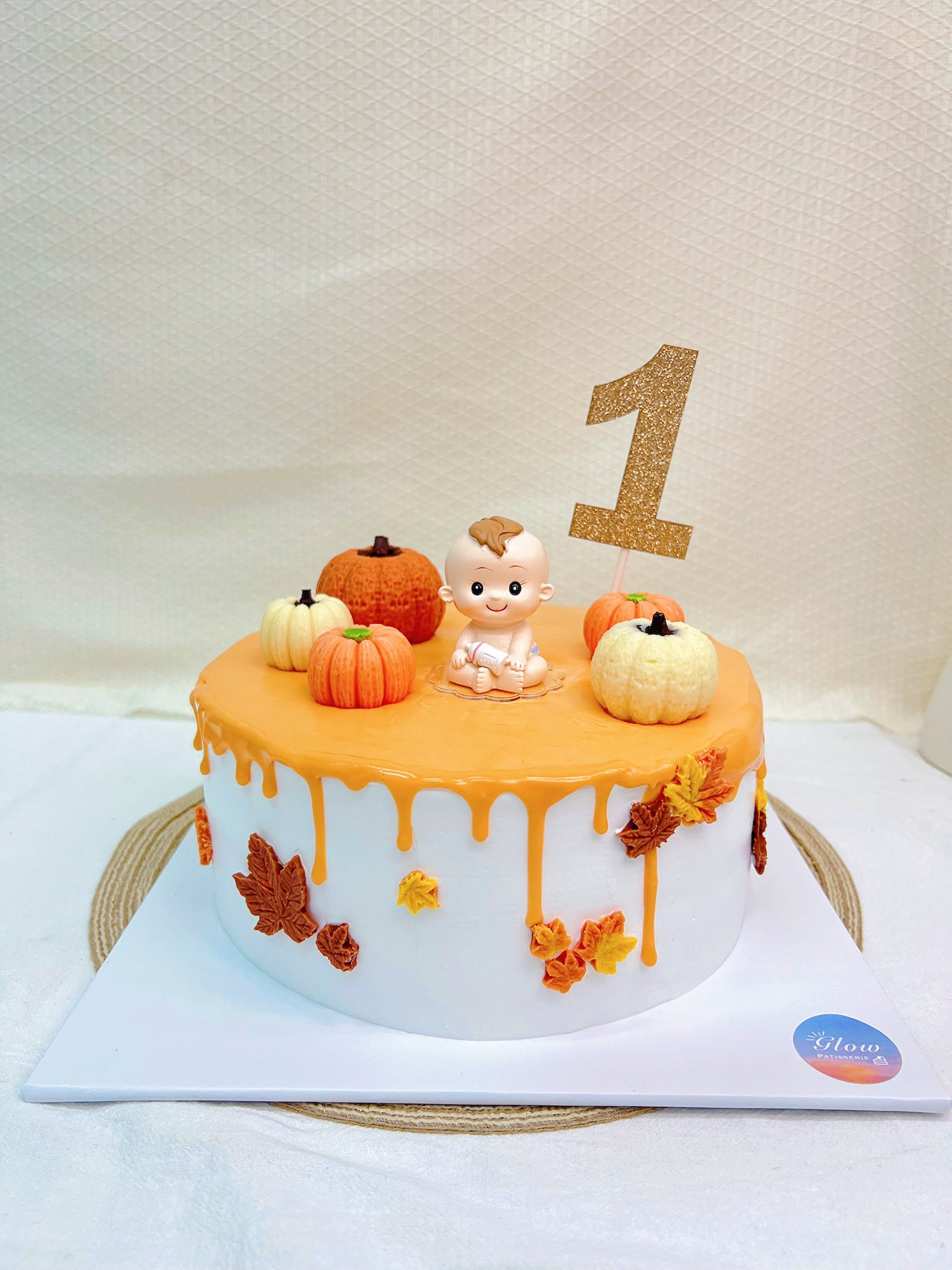 秋日萬聖節寶寶蛋糕